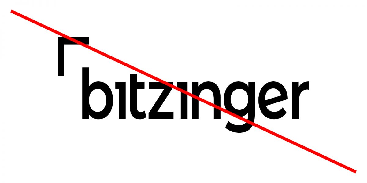 Logo verzerrt